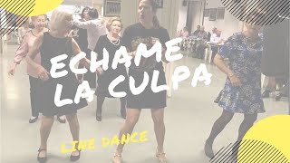 Echame la Culpa  Cumbia  Baile en Linea ★ Line Dance ★ Ballo di Gruppo ★ Choreo [upl. by Nonie927]