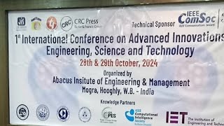 1st international conference on advanced innovations in Engineering science and Technology [upl. by Llahsram51]