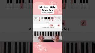 Million Little Miracles Part 3  Easy Piano Tutorial [upl. by Agon350]