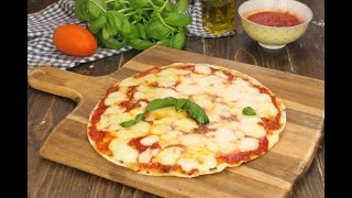 Piadipizza la ricetta veloce e buonissima che si prepara in padella [upl. by Jonme]