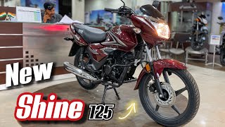 New Shine 125🔥🔥🔥  Powerful amp Rugged 125cc Bike  Honda Shine new model  Harsh verma [upl. by Ylebmik]