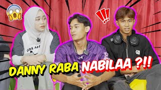 DANNY RABA NABILAA   AMIR PERTAHANKAN NABILA [upl. by Alius]