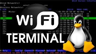 WIFI VIA TERMINAL LINUX [upl. by Nolat849]