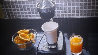 How to Make Fresh Pulpy Orange Juice 🥤🍊 fooddock22 [upl. by Genet143]