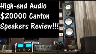 Why highend audio 20k Canton Speakers review [upl. by Refinaj]