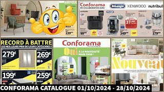 📢 CONFORAMA 💯 1 OCTOBRE 2024 SOLDES 2024 😱 conforama promo arrivage soldes [upl. by Besnard]