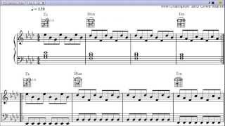 Clocks  Piano Sheet Music  Teaser [upl. by Esoj]