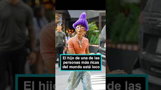 El hijo de una de las personas más ricas del mundo está lococelebrity foryou usa fyp [upl. by Harlow]