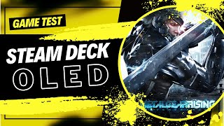 STEAM DECK OLED  METAL GEAR RISING GAME TEST [upl. by Silrak]