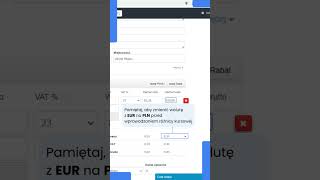 Błędny kurs przeliczenia walut na fakturze  faktura korekta Fakturowniapl [upl. by Ahsiekahs]