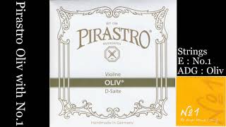 【Violin】Pirastro Oliv [upl. by Aidyl353]