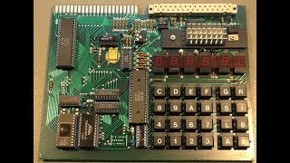 6502 Microprocessor Training Board from 1982  PWJ119 [upl. by Constantina]