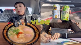 1207 VLOG｜久違的一蘭拉麵🍜、咖啡廳剪片✂️ [upl. by Ahsenaj]