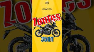 Zontes 350 T  Chinese adventure motorcycle 😱  adventure bike shots ￼ [upl. by Inanak]