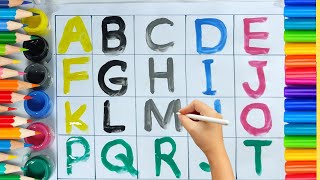 ABC for Kids  Alphabet writing for kids  A to Z  Write the alphabet along the dotted line 25 [upl. by Donough]