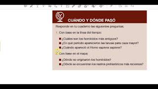 Ubicación temporal y espacial de la prehistoria Cuándo y Dónde pasó Historia Sexto grado [upl. by Natsud]