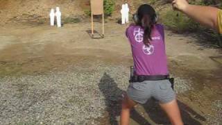 Tori Nonaka 14 USPSA Classifiers 2009 [upl. by Anerul]