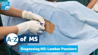 Diagnosing MS  Lumbar puncture [upl. by Dolley]