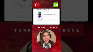 📝 Turkish Duolingo 🇹🇷 Learning Turkish from English 🌍JenonTurkiye tr [upl. by Aicnom]