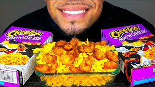 ASMR CHEETOS MAC N CHEESE MUKBANG EATING SHOW SOUNDS MUKBAN NO TALKING [upl. by Dirfliw]