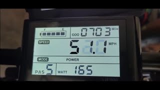 NBPower 2000w 72v 19ah Ebike Top Speed riding downtown Greensboro NC Electric Bike [upl. by Jarl]