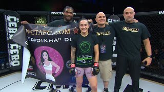 Invicta FC 58 Emily Ducote PostFight Interview [upl. by Ahsirk]