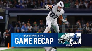 Cowboys TAKE OVER NFC East with DOMINANT defensive win over Eagles  Game Recap  CBS Sports [upl. by Arymahs377]