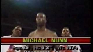 Michael Nunn vs Crawford Ashley part 1 of 3 [upl. by Devina]