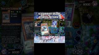 Ice Barrier Draws 4 on the First Turn ICE BARRIER vs TEARLAMENT KASHTIRA  Yugioh Master Duel [upl. by Lebana]