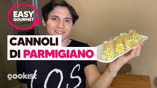 Cannoli di parmigiano lantipasto facile e sfizioso perfetto per ogni occasione [upl. by Aidualk]