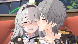 Caelus Kisses Firefly  Honkai Star Rail [upl. by Annahgiel697]