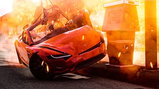 Most Dangerous and Deadly Car Crashes ⚠️ BeamNG [upl. by Biagio]