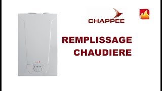 Comment remettre de la pression dans une chaudière Chappee [upl. by Adriene609]