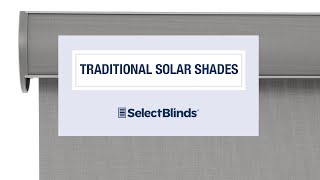 Traditional Solar Shades from SelectBlindscom [upl. by Symon]