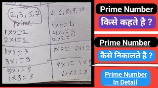 What Is Prime Number  Prime Number Explained in detail  Prime Number Kya hote hai [upl. by Samson]