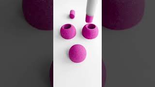 Very Satisfying and Relaxing Video Kinetic Sand asmr trending shortvideo [upl. by Animlehliw]