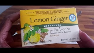 ✅ How To Use Bigelow Lemon Ginger Probiotics Tea Review 🔴 [upl. by Smada]