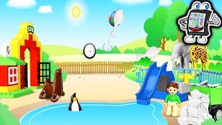 LEGO DUPLO Mini Spiele 2 App deutsch  PINGUIN FÜTTERUNG im Zoo und BALLSPIEL [upl. by Noemys]