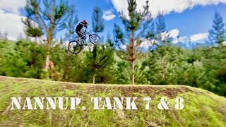 NANNUP MOUNTAIN BIKE PARK Tank 7 amp 8 trails Transition Patrol [upl. by Pillyhp]