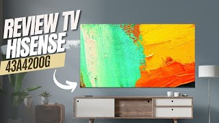 REVIEW ANDROID TV HISENSE 43 INCH  HISENSE 43A4200G [upl. by Iamhaj]