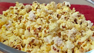 Home made popcorn 🍿 food cooking indianfood recipe popcorn [upl. by Eob120]