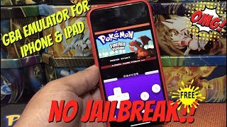 How To Play GameBoy Games On Your iphone or ipad With Emulator  Pokemon Games [upl. by Leanna811]