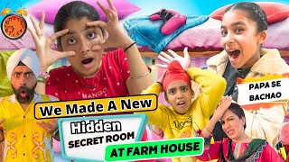 We Made A New Hidden Secret Room At Farm House  Papa Se Bachao  Ramneek Singh 1313  RS 1313 VLOGS [upl. by Dauf]