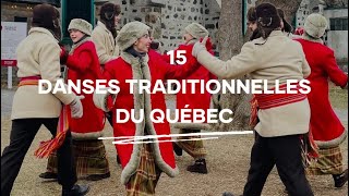 15 danses traditionnelles québécoises ⚜️👞 [upl. by Janey]