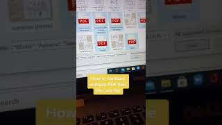 Combine PDF files in this easy step For KDP selfpublishing or creating digital files to sell [upl. by Fran]