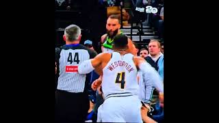 Rudy Gobert was visibly shaken when he saw Russell Westbrook coming his wayNuggets [upl. by Linea206]