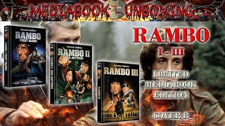 Unboxing  RAMBO I  III  Mediabooks  Cover A [upl. by Kruse545]