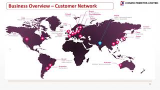 COSMO FERRITES LTD Investor Presentation for Q2 FY March 2025 [upl. by Thorbert]