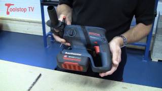 Bosch GBH36VLI Compact 36V Liion SDS Plus Rotary Hammer Drill [upl. by Brogle552]