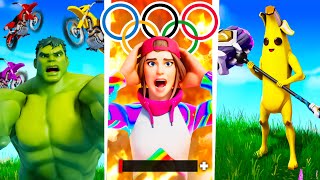 Doing Fortnite Meme Olympics so Lazarbeam Will Bring Them Back [upl. by Beverlie30]